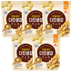 해표 리얼큐브 다진생강 / 조미료 양념, 5개, 23g