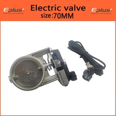 배기관 멀티 EPLUS 전자 스위치 컨트롤러 76MM 자동차 원격 63 51 앵글 키트 범용 밸브 장치 모드, valve 70mm