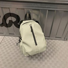 旅遊小型輕便揹包新款登山包旅行休閒戶外大學生簡約雙肩包書包, 淺綠色