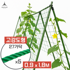 레아하브 플랜트메이트 식물그물망, 5개, [그린] 고강도형 5개, [그린] 고강도형