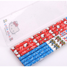 헬로키티 8자루 연필케이스세트 B심, 1개, 혼합
