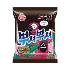 오뚜기 뿌셔뿌셔 버터구이 오징어맛, 12개, 90g