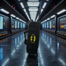 Hero Bowling 簡易拉桿式保齡球三球袋, 1個, Batman 蝙蝠俠