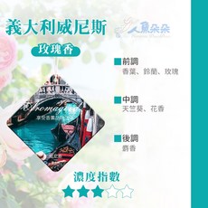 Aromagood 香氛吊卡, 1個, 義大利玫瑰香
