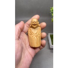 太行崖柏 彌勒佛 小擺件 茶寵, 如圖所示, 1個