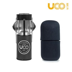 유코UCO 오리지널 캔들 랜턴 키트 양초랜턴 광부랜턴, 블랙다크그레이, 1개