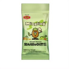 머거본 와사비향 아몬드, 24개, 30g