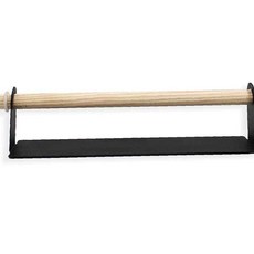 걸이 부착식 수건 행주 검정 부착걸이 주방다용도걸이 수건걸이