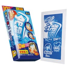 e-CARE醫康 退熱貼 10小時冷卻 6枚入, 1個, 6片