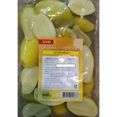태국 망고 피클드 영 망고 pickled young mango 500g worldfood, 2개