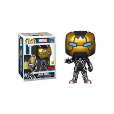 정품++ Funko 마블 아이언맨 모델 39 피규어 (글로우 인 다크) (AAA 애니 익스클루시브), 정품++ Funko 마블 아이언맨 모델 39 피규어 (