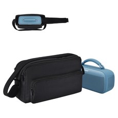 무선 스피커 범용 숄더백 사운드코어 모션 x600/Libratone O에 적합한 보관 가방 다른 개인 물품을 동시에 보관할 수 있습니다. 야외 등산 레크리에이션 외출용 휴대용, 무선 스피커 범용 숄더백 사운드코어 모션 x600/Li
