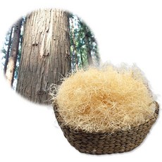 편백나무 슬라이스 재료 - 250g 편백향기 피톤치드 편백제품 재료 반려동물 매트 방석재료 포장재료, 1개