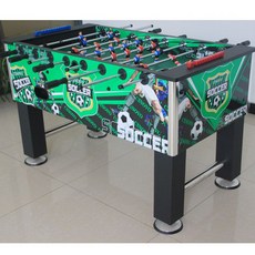 테이블 축구게임 대형 풋볼축구게임기 보드게임 게임 실내, 녹색 솔리드 바 + 금속 베어링
