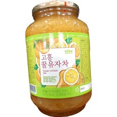 고흥 유자차 2kg 2개, 1