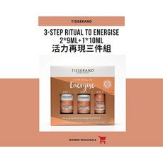 【Tisserand】活力再現三件禮盒 (9ml*2 + 10ml) - Aromatherapy 精油套裝, 1個