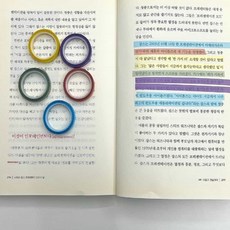 (파스텔) 붙이는 형광펜테이프 책밑줄스티커 밑줄테이프 인덱스