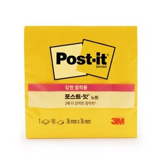 포스트-잇 강한점착용 654SSN 그리움노랑 3M, 본상품선택, 선택완료