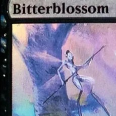 포일홀로 비터블로썸 매지컬 카드 프록시 게임 블랙 급 플레잉 보드게임 트레이딩, 1개, 4. Foil G11