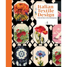 (영문도서) Italian Textile Design: From Art Deco to the Contemporary Hardcover, Marsilio Editori, English, 9791254630891