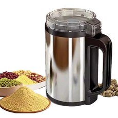 ANYOU 분쇄기 가루 각종 양식. 스테인리스강 초미세 분쇄 커피 고출력샌딩기, 블랙