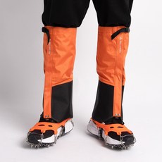 벨오라 등산 스패츠 사계절 방수 방풍 등산각반 발목토시 롱스패츠 PGN짐쌕가방 지급, OR(오렌지)