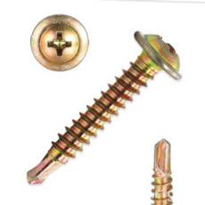 직결피스(와샤머리) 낱개판매 13mm 16mm 19mm 25mm..나사 못 일반 철, 16mm(150개), 1개