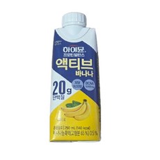 일동후디스 하이뮨 프로틴 밸런스 액티브 바나나, 250ml, 9개