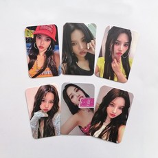 臺灣發貨-GI-DLE 《I FEEL》 明信片 特典卡 會員卡 宋雨琦 明信週邊, 1個, 全昭妍