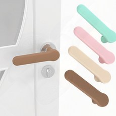 실리콘 손잡이커버 주방 안전 정전기방지 내열성, 1개