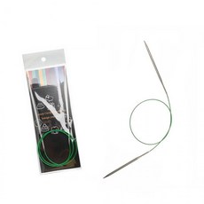 뜨개질공예 스테인리스 80cm 일체형 뜨개 바늘 7종, 개