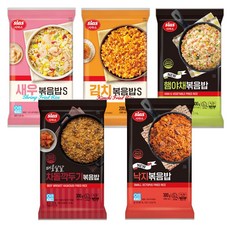 시아스 볶음밥 5종 세트(새우2+김치2+햄야채2+낙지2+차돌깍두기2), 1세트, 2.6kg