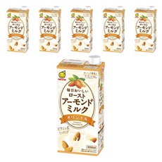 marusan 丸三 每日美味原味烤杏仁奶, 6瓶, 1L