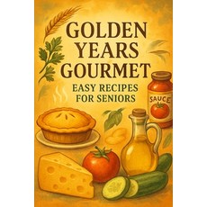 (英文圖書)Golden Years Gourmet: Easy Recipes for Seniors 平裝版, Independently Published, 英文