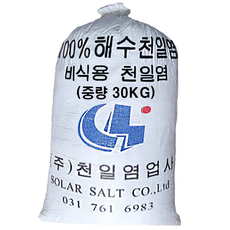 중국산 천일염 비식용 30kg 비식용 운동장 테니스 학교 잡초제거, 1개