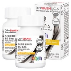 닥터시아닌 프리미엄 블랙마카 골드 플러스, 60정, 2개, 60정