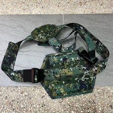 黑貓士官長 戰術胸掛板 數位迷彩/黑色, 黑色, 1個
