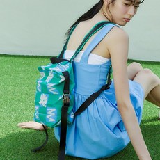국내 정품 조셉앤스테이시 Lucky Pleats Knit Backpack S Future Flower (All)