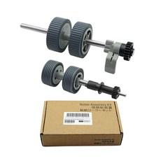 2025 PA03540-0001 브레이크 롤러 및 PA03540-0002 피크 롤러 샤프트 스캐너 부품 포함 후지쯔 스캐너 Fi-6130 Fi-6130Z Fi-6140 Fi-, 2025 PA03540-0001 브레이크 롤러 및 PA