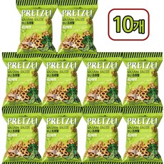 삼진 미니 프레첼 와사비맛, 70g, 10개