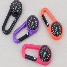 우빅 나침반 나침반카라비너 고급나침반 소형카라비너