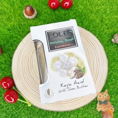 LOLE'S 溫和嬰幼兒專用皂, 1個, 全能美白淡斑乳油木