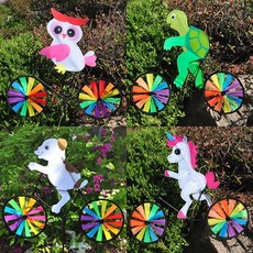 정원용바람개비(동물)모음 바람개비 매장입구, 강아지, 정원용바람개비(자전거타는 강아지)
