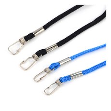 다목적 후크형 마스크 목걸이 수납, 파랑