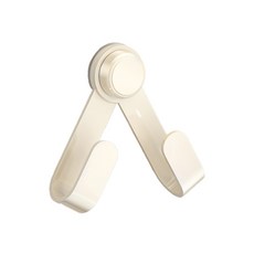 升級碳鋼款 五檔調節 免打孔吸盤旋轉鍋蓋架 廚房鍋蓋架 吸盤鍋蓋架 旋轉鍋蓋架 壁掛鍋蓋架 廚房置物架 砧板架, 1個, 奶白色 1個裝（強力吸盤  旋轉調節）