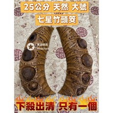 天然竹頭筊 (大號25公分) 七星竹頭杯 聖杯 竹筊 - 宮廟/居家問事佛具, 1個