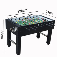 테이블 축구 보드게임 8종 휴게실 실내 대형 오락 단체 접이식, C. F56250N/블랙/1.4m, 1개