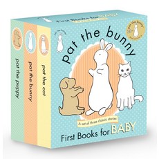 [원서] Pat the Bunny: First Books for Baby (Pat the Bunny): Pat the Bunny; Pat the Puppy; Pat the C