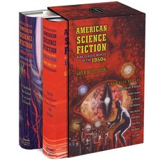 (영문도서)American Science Fiction: Nine Classic Novels of the 1950s: A Library of America... Boxed Set, Library of America, English, 9781598531572