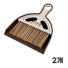 데일리공감 데스크 미니 빗자루세트 빗자루 쓰레받이세트, 2개